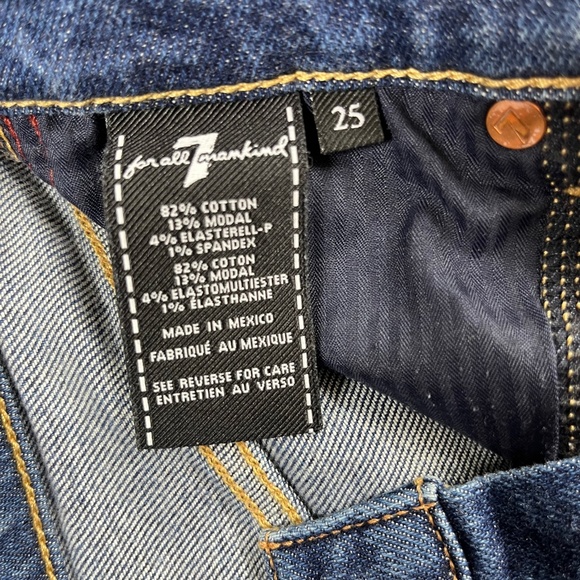 7 For All Mankind Roxanne Ankle Jeans Pants Denim ((size 25)) - Picture 7 of 8
